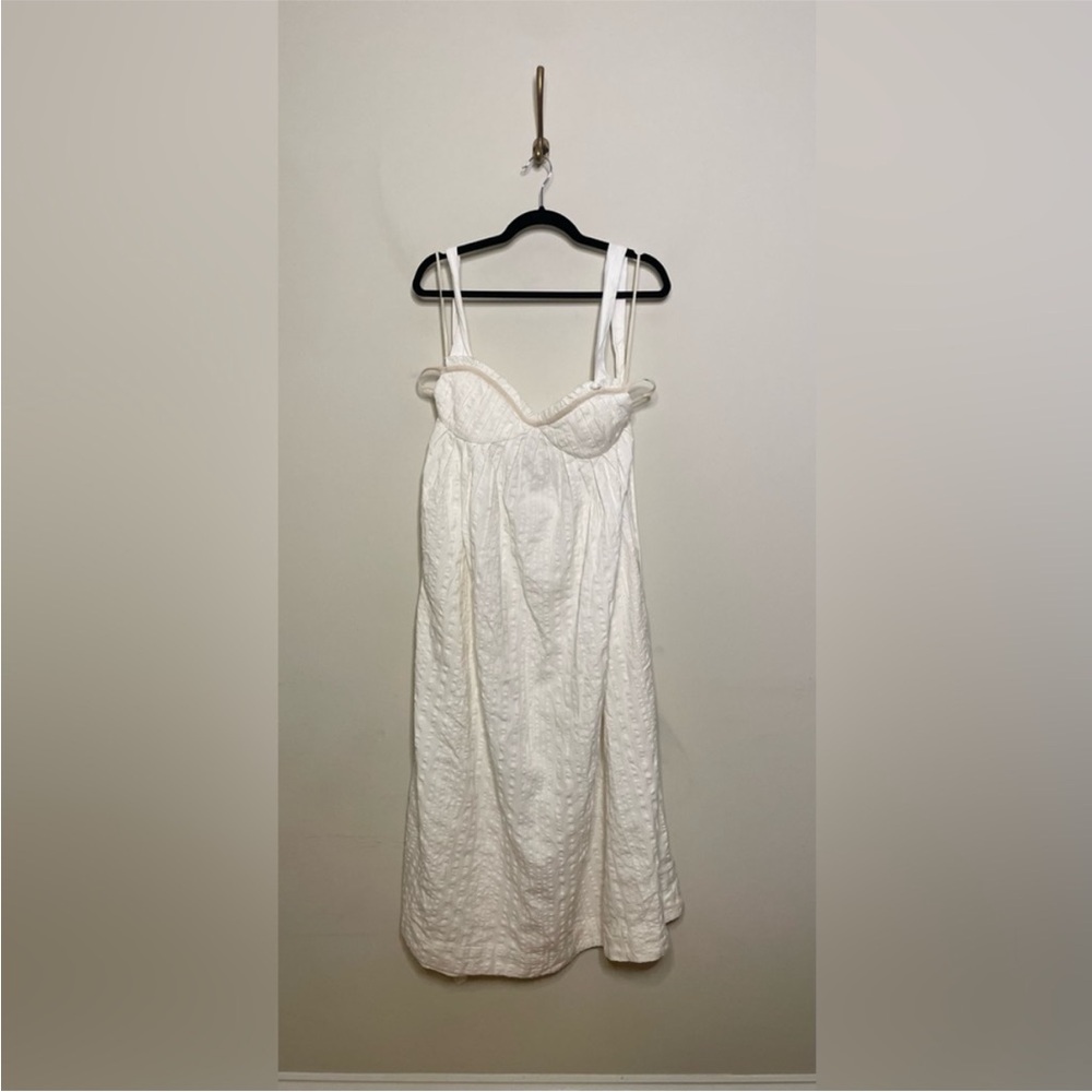 Free People x free-est Poppy Midi Dress in Coconut Milk - Picture 5 of 9